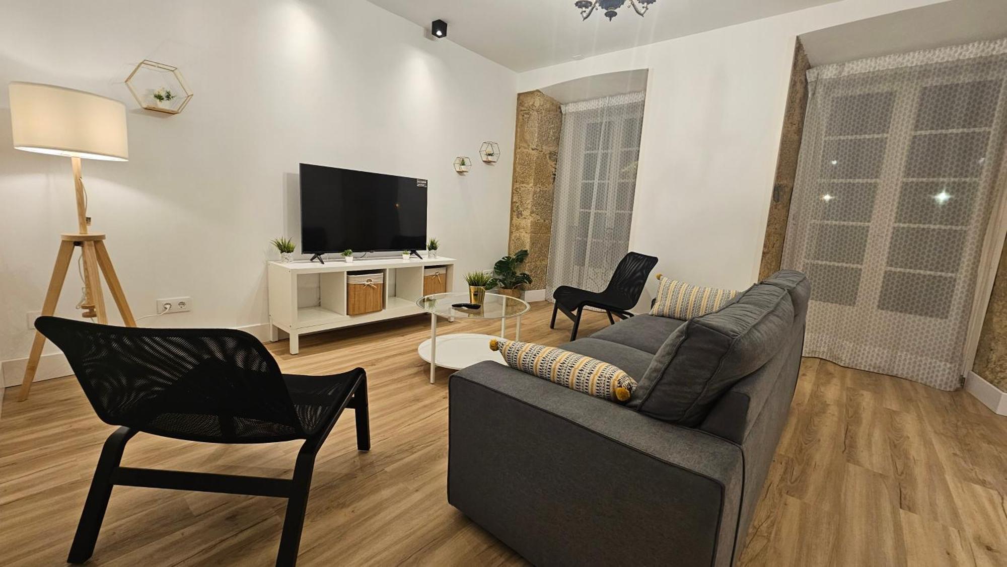 Apartamentos En El Centro - Plaza De Amboage - Wifi Ferrol Zewnętrze zdjęcie